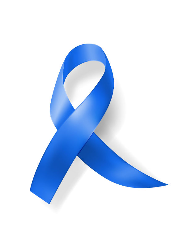 Listón azul de concientización